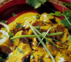 Spicy lamb curry